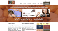 Desktop Screenshot of forperfectbalance.com